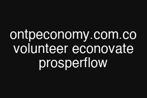 ontpeconomy.com.co volunteer econovate prosperflow